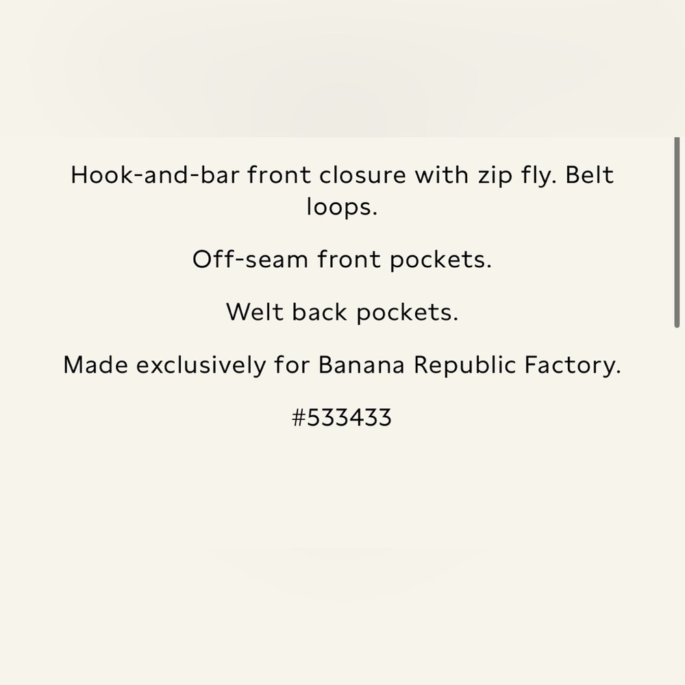 Banana Republic Flat-Front Chino Short - Picture 9 of 11